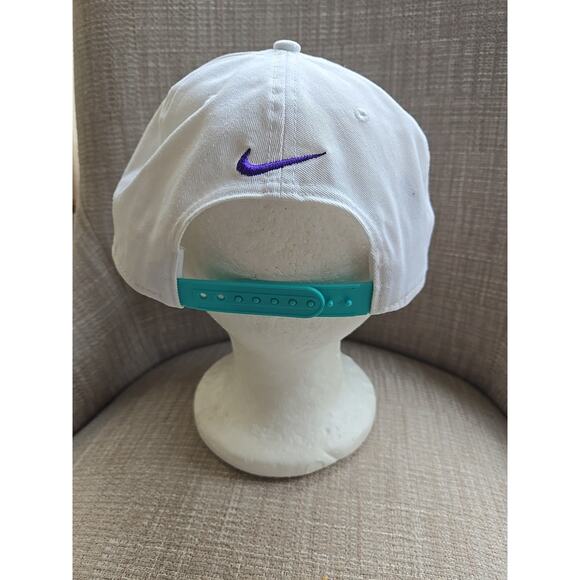 Air Jordan Flight Hat Men White Speckled Print Nike Snap Back Cap - Picture 3 of 6